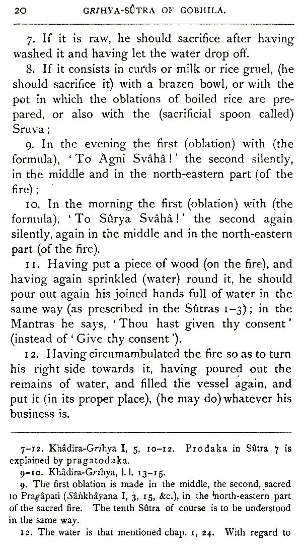 The Grihya-Sutras: The Rules of Vedic Domestic Ceremonies (Part-II)