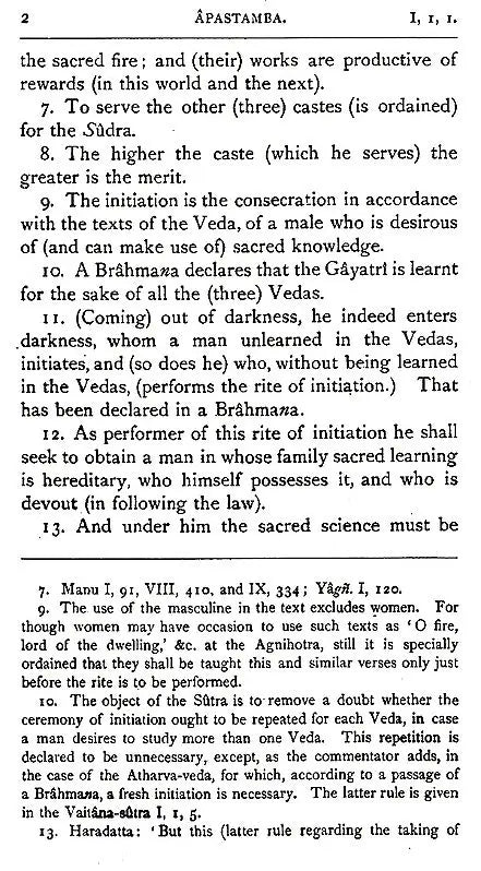 The Sacred Laws of the Aryas – As Taught in the School of Apastamba, Gautama, Vasishtha and Baudhayana (Vol-II: Part-I)