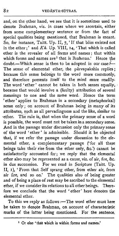 The Vedanta Sutras – With The Commentary By Sankaracarya (Part-I)