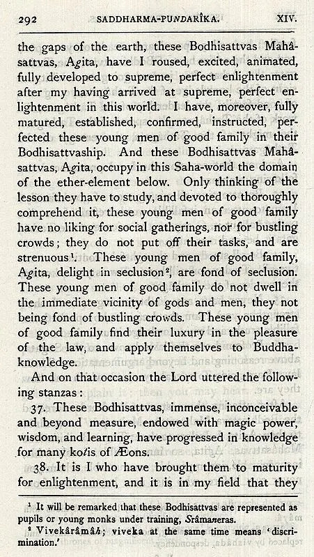 The Saddharma-Pundarika or The Lotus of the True Law