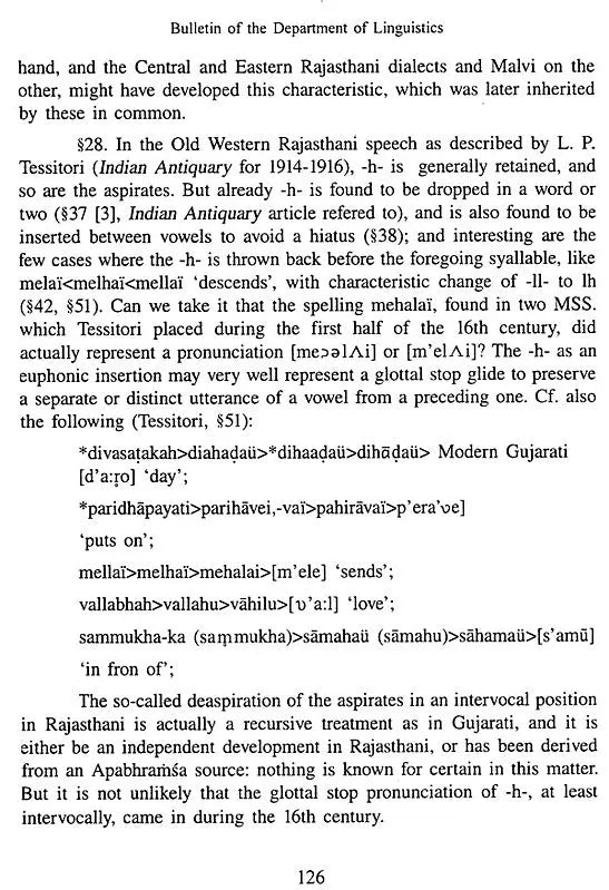 Bulletin of The Department of Linguistics – Number Nineteen- 2016