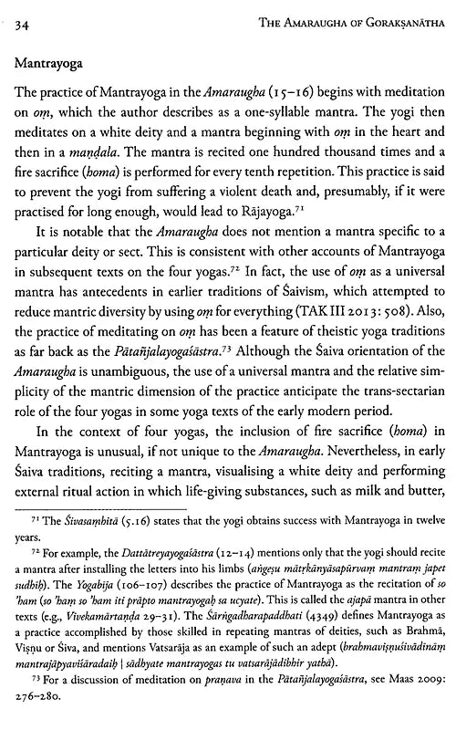 Amaraugha and Amaraughprabodh of Gorakshanath (The Genesis of Hatha and Rajayoga) - Retail Maharaj