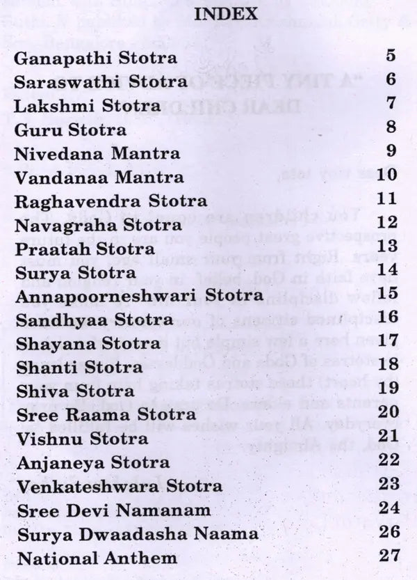 For Daily Chanting- Divine-Stotras for Children (In Roman with Translation) - Retail Maharaj