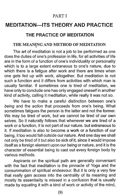 The Yoga of Meditation - Retail Maharaj