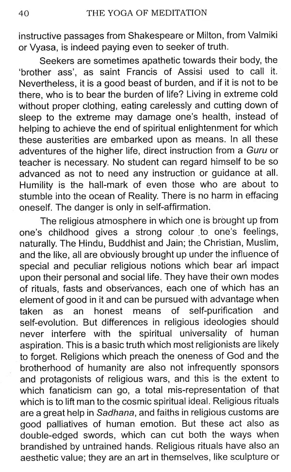 The Yoga of Meditation - Retail Maharaj