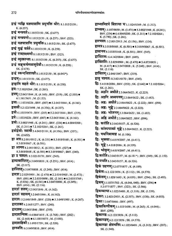 Paninian Grammar Through its Examples- Vol- I (The Book of Examples: 40,000 Entries for a Text) - Retail Maharaj