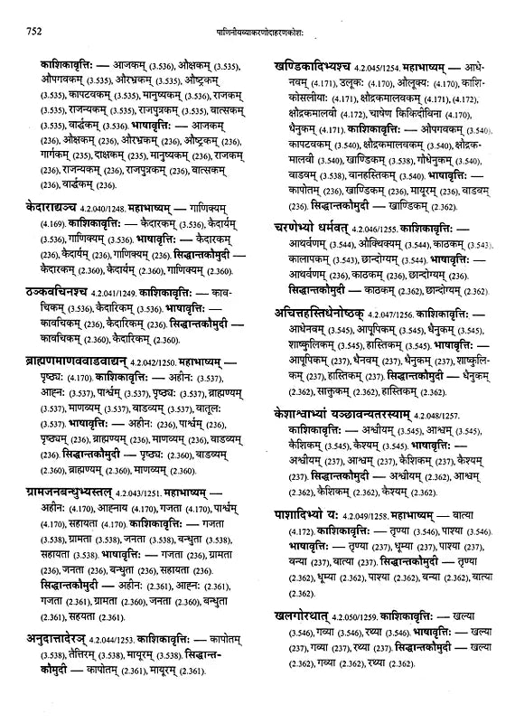 Paninian Grammar Through its Examples- Vol- I (The Book of Examples: 40,000 Entries for a Text) - Retail Maharaj
