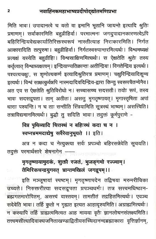 Navahnika Mahabhasya Pradipoddyota Maniprabha Part I 1 4 Ahnikas - Retail Maharaj