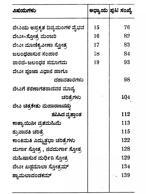 ವಚನ ದೇವೀ ಮಹಾತ್ತೆ: Vachana Devi Mahatmya (Kannada) - Retail Maharaj