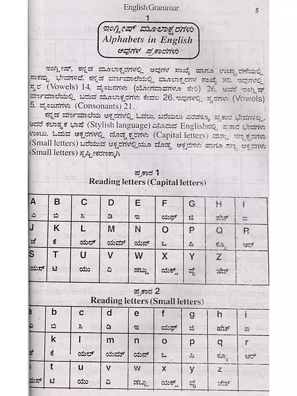 ಇಂಗ್ಲೀಷ್ ಗ್ರಾಮರಾ: English Grammar (Kannada) - Retail Maharaj
