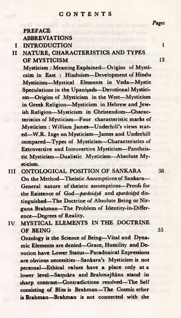 A Philosophical Study of the Mysticism of Sankara (An Old and Rare Book) - Retail Maharaj