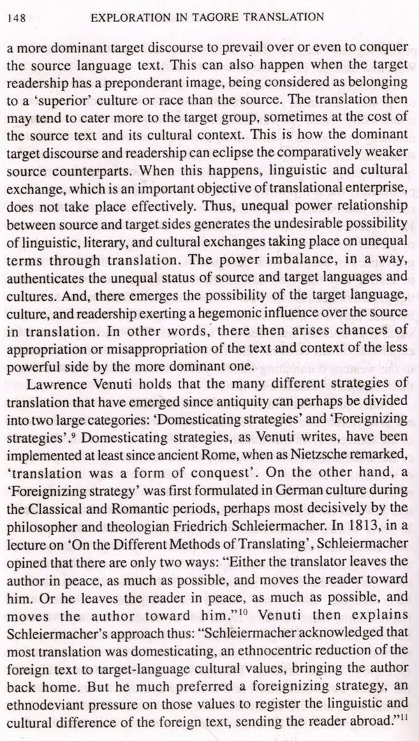 Exploration in Tagore Translation