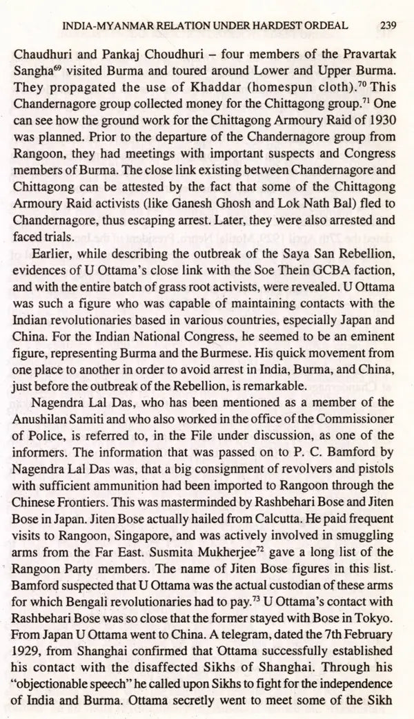 India-Myanmar Relations 1886-1948