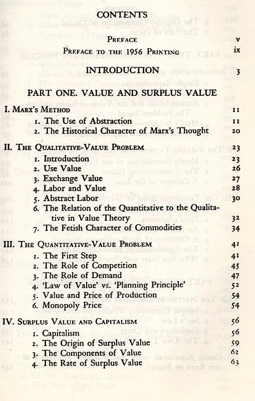 The Theory of Capitalist Development- Principles of Marxian Political Economy