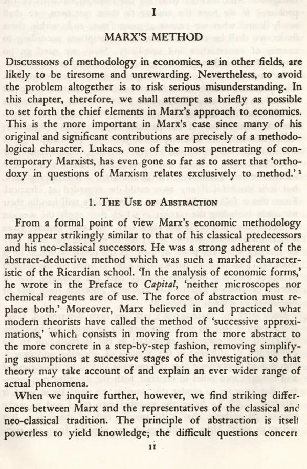 The Theory of Capitalist Development- Principles of Marxian Political Economy