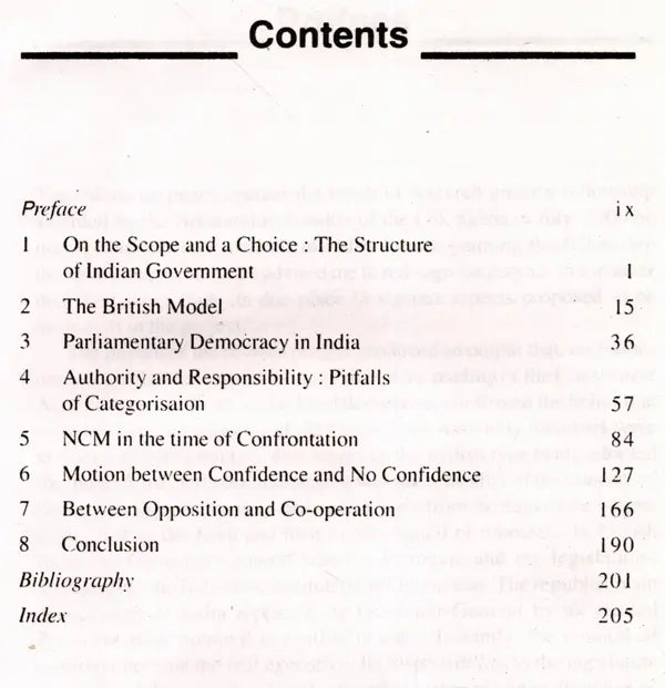 Parliamentary Democracy in India- Government and Opposition