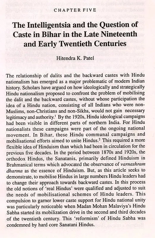 Narratives of the Excluded- Caste Issues in Colonial India