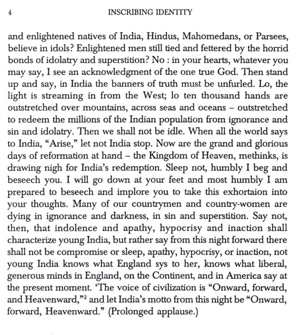 Inscribing Identity- Essays from Nineteenth Century Bengal