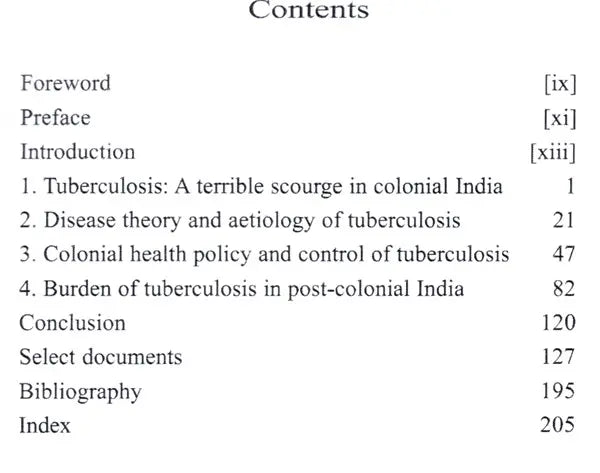 Trauma in Public Health Tuberculosis in Twentieth-Century India