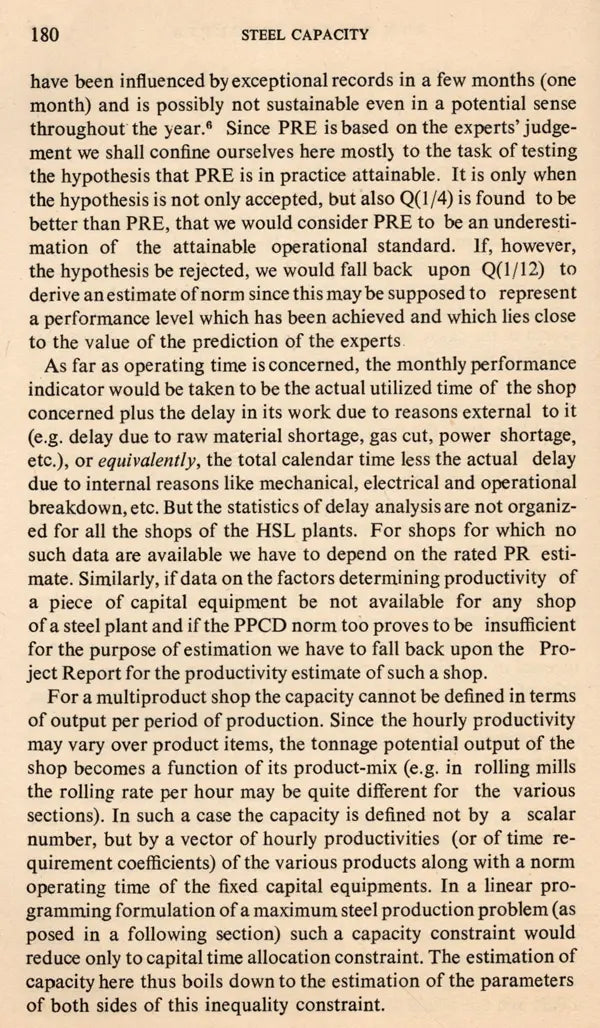 Change and Choice in Indian Industry (An Old and Rare Book)