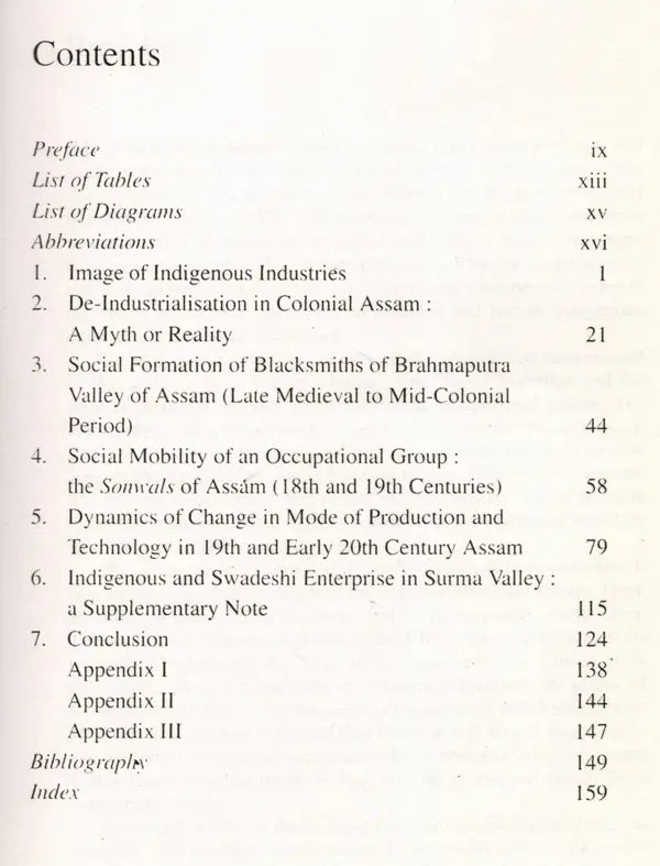 Indigenous Industries of Assam (1870-1925)