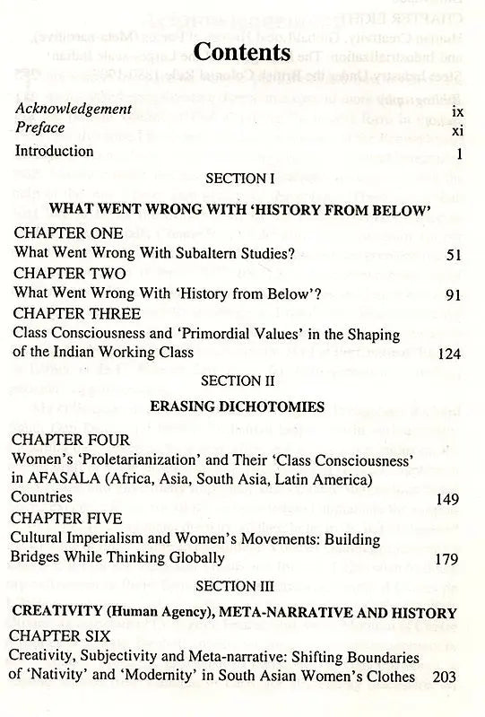 What Went Wrong with History from Below- Reinstating Human Agency as Human Creativity