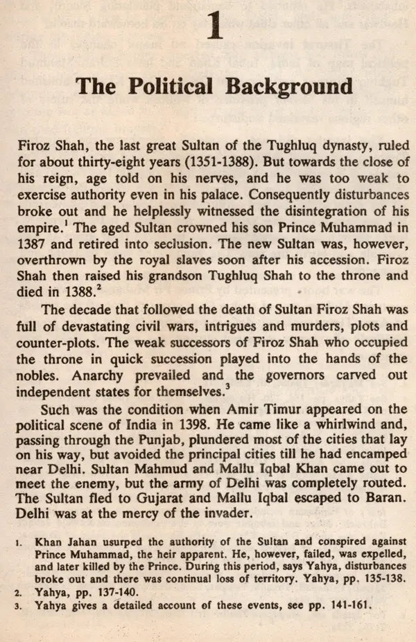 Muslim Society in Northern India During the 15th and First Half of the 16th Century (An Old and Rare Book) - Retail Maharaj