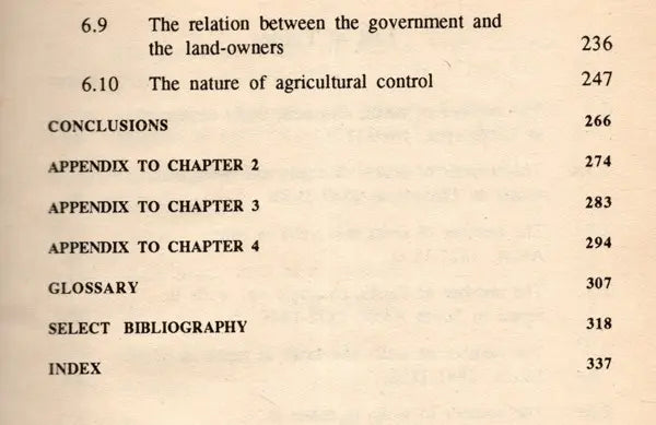 The Agrarian Economy of Tamilnadu 1820-1855