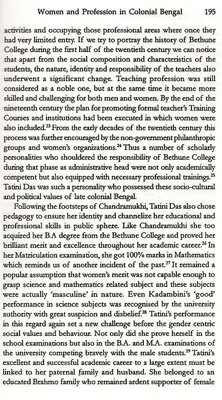 Writing Women in History: Glimpses from India's Colonial Past