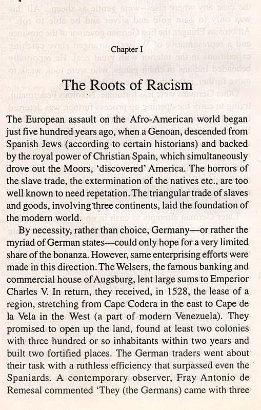 German Racism- An Old or New Disease (An Old Rare Book)
