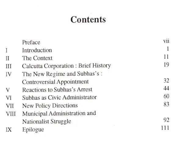 Subhas Chandra Bose as City Manager - Retail Maharaj