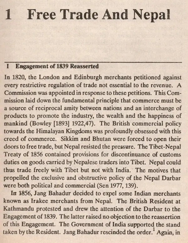 Essays in Indo-Nepal Trade- A Nineteenth Century Study - Retail Maharaj