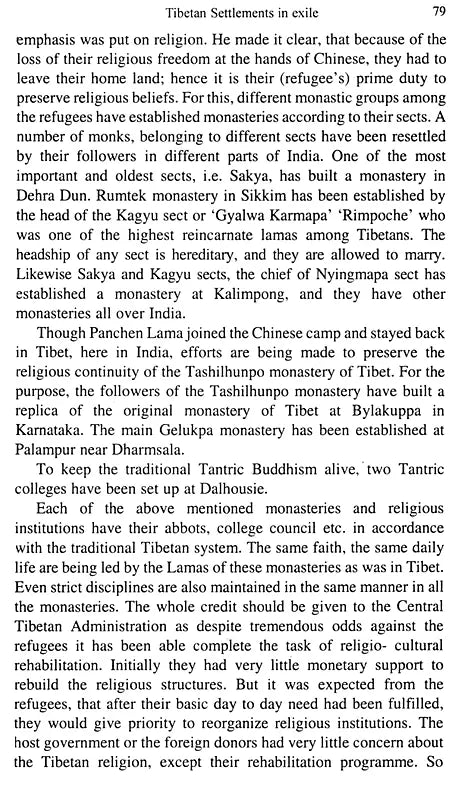 The Tibetans- Their life in Exile in India - Retail Maharaj