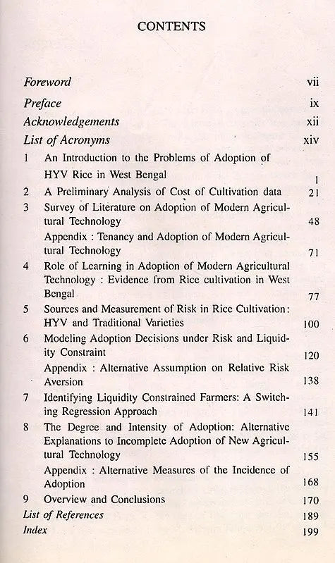 Determinants of Adoption of HYV Rice in West Bengal - Retail Maharaj
