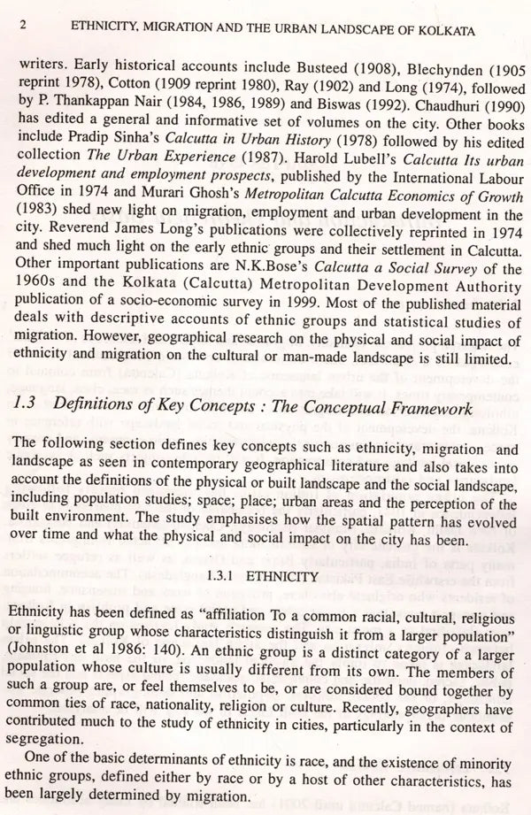 Ethnicity, Migration and the Urban Landscape of Kolkata - Retail Maharaj
