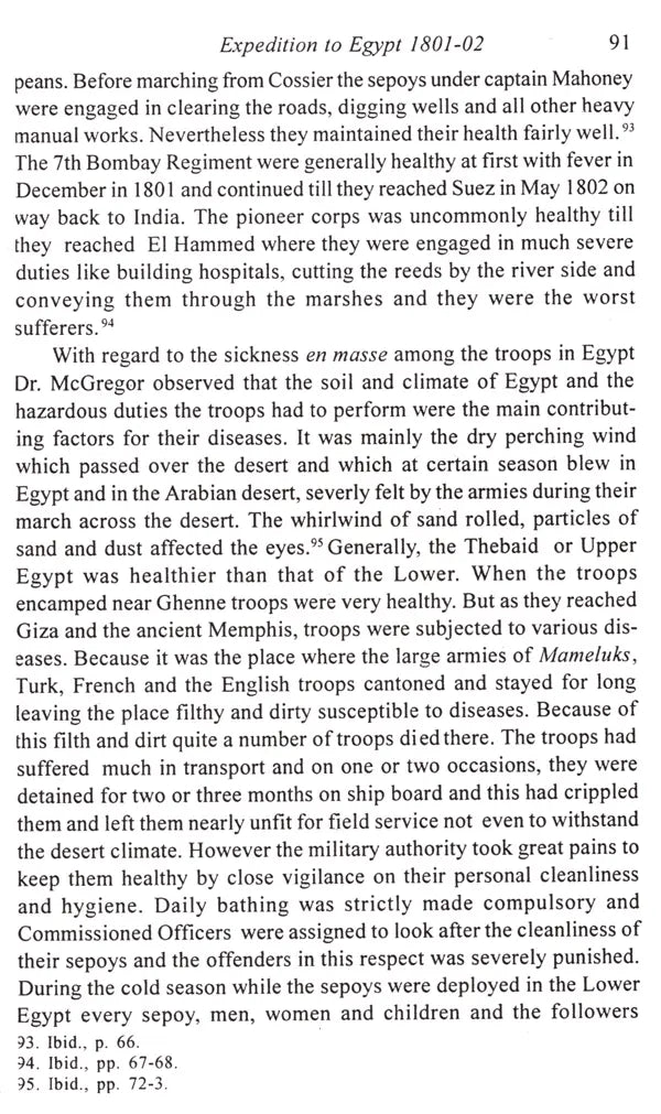 Sepoys in the British Overseas Expeditions (Vol-1, 1762-1826) - Retail Maharaj