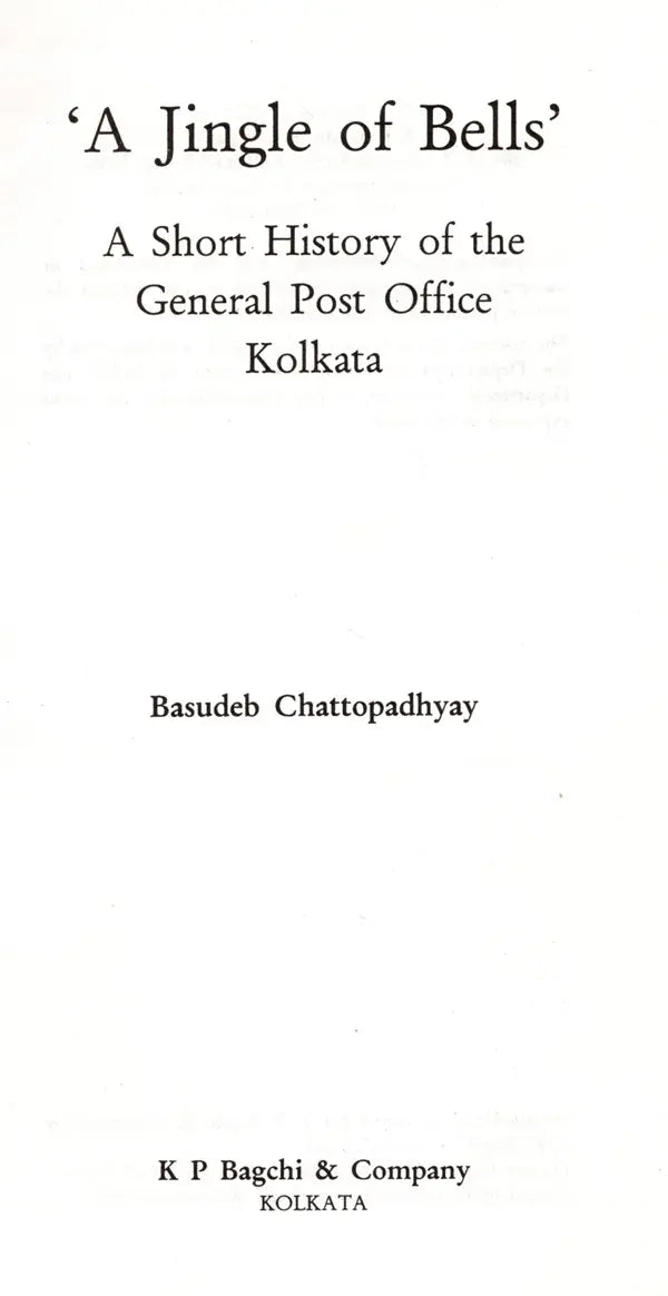 A Jingle of Bells- A Short History of the General Post Office Kolkata (The Route of the Overland Mail to India) - Retail Maharaj