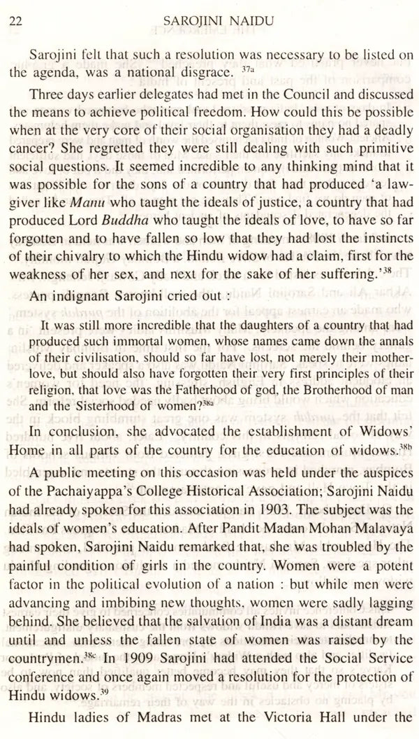 Sarojini Naidu- The Traditional Feminist (An Old and Rare Book) - Retail Maharaj