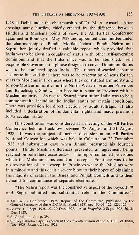Political Activity of the Liberal Party in India 1919-1937 (An Old and Rare Book) - Retail Maharaj