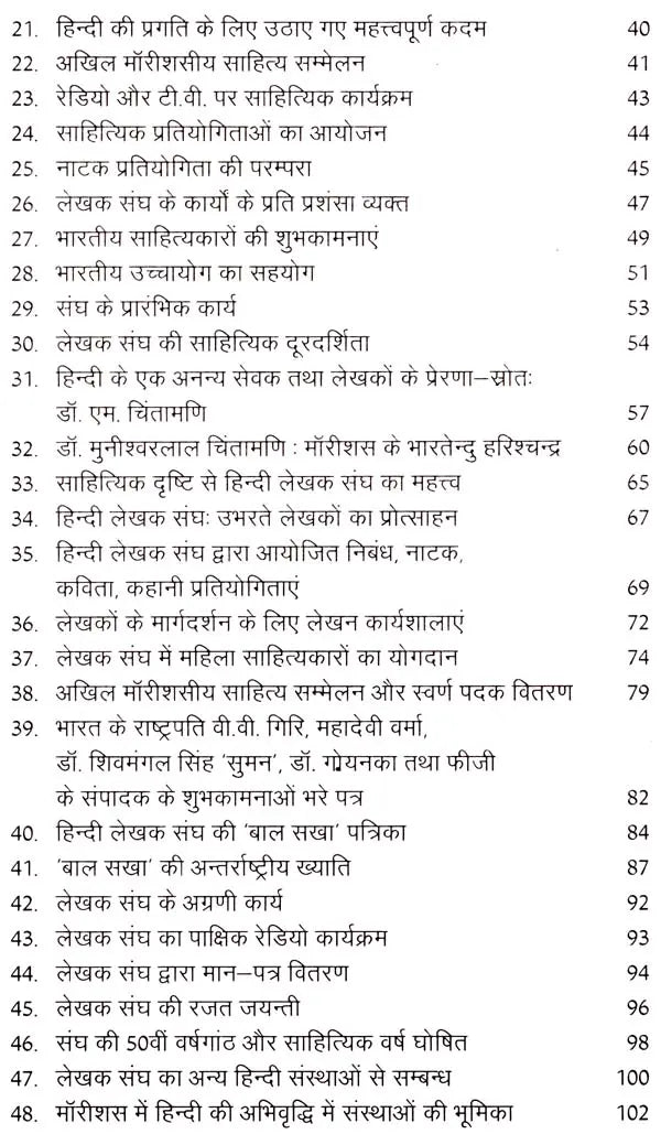 Mauritius Hindi Lekhak Sangh Ka Itihaas (1961–2017) - Retail Maharaj