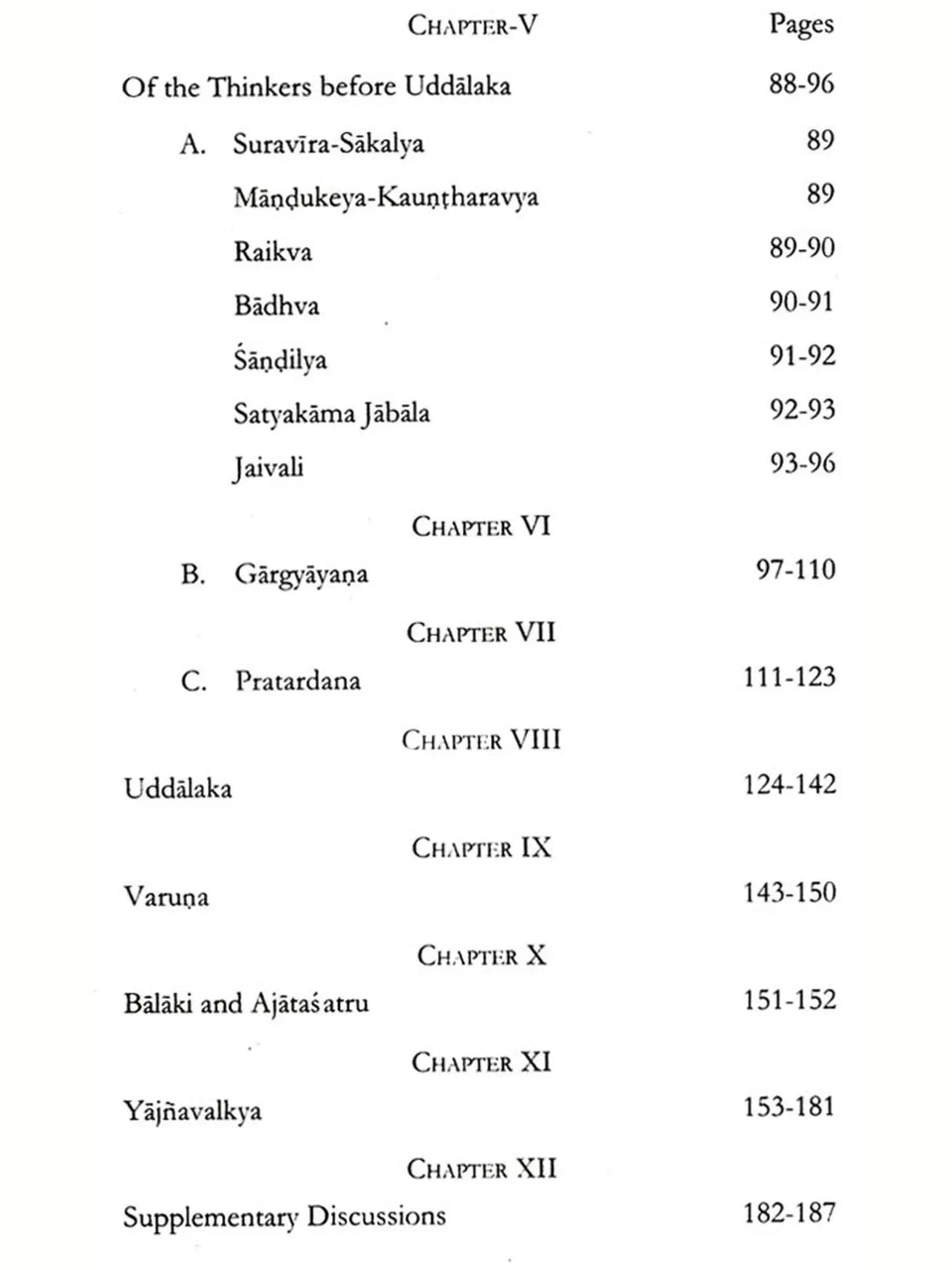 A History of Pre-Buddhistic Indian Philosophy