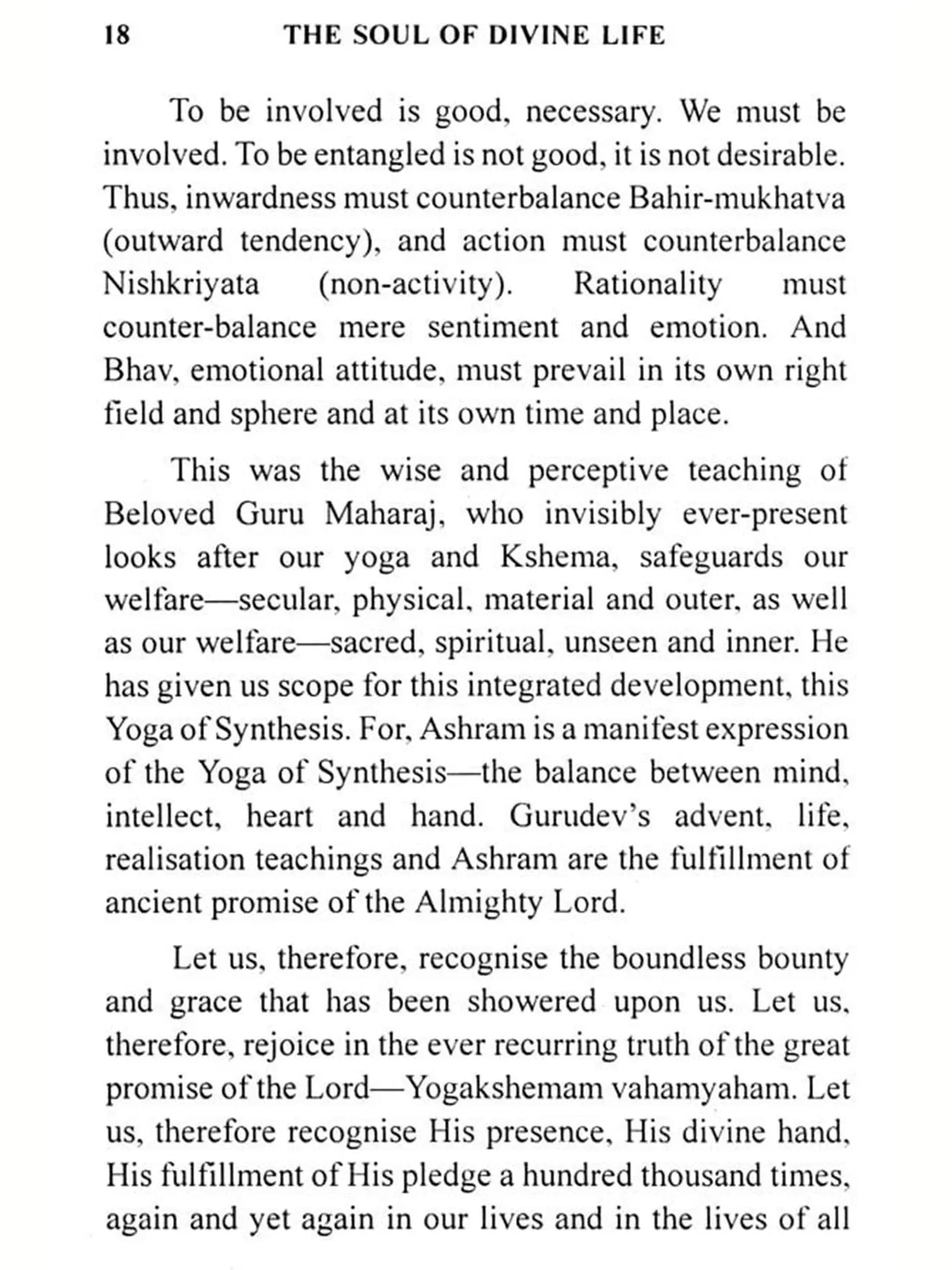 The Soul of Divine Life - Retail Maharaj