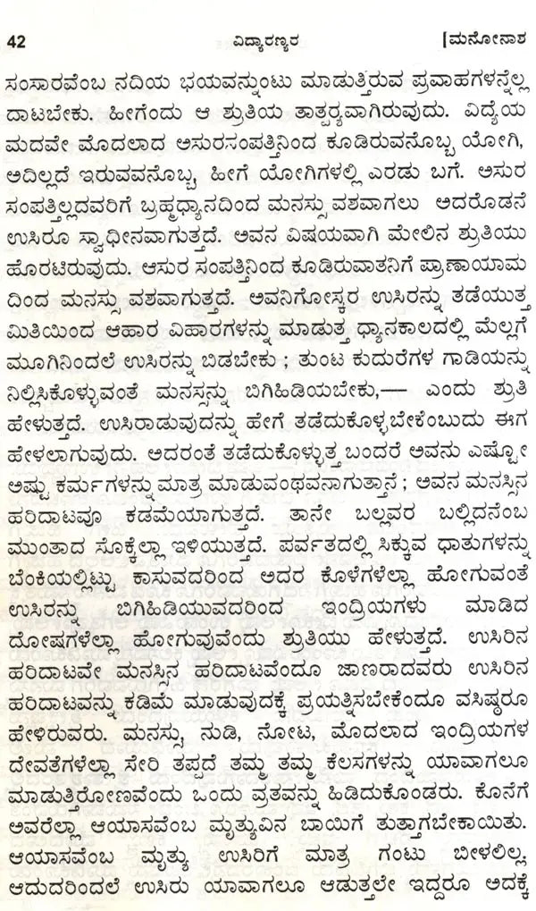 Vidyaranyas' Jeevanmukthaviveka (Kannada) - Retail Maharaj
