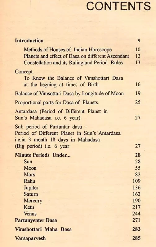 An Advanced Study of Vimshottari Pasa Under Indian Ephemeris - Retail Maharaj
