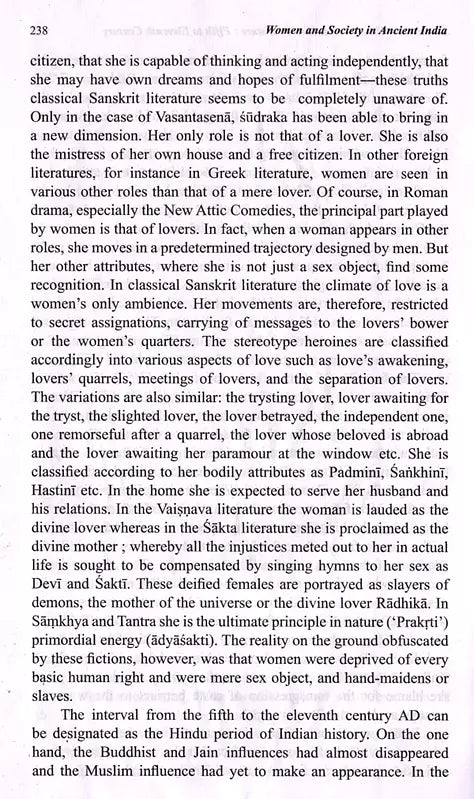 Women and Society in Ancient India - Retail Maharaj