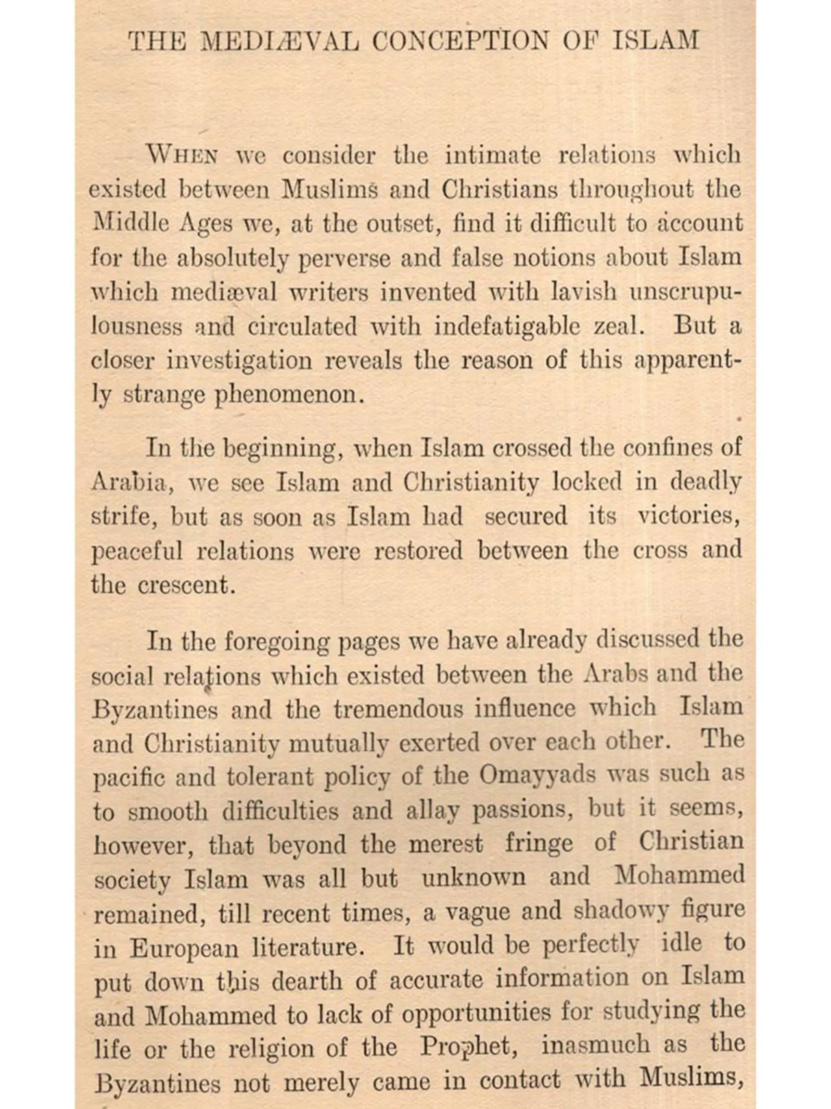 Contributions to the History of Islamic Civilization - Vol-1 (An Old and Rare Book)