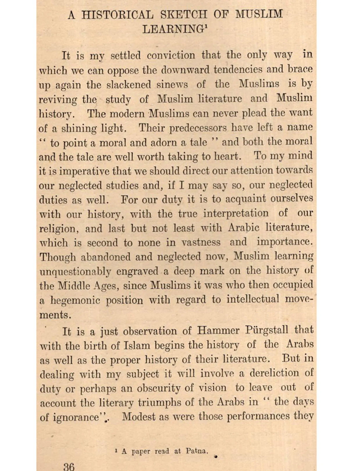 Contributions to the History of Islamic Civilization - Vol-1 (An Old and Rare Book)