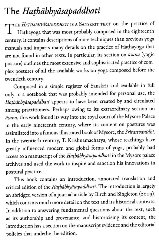 A Manual on the Practice of Hathayoga – An Edition and Translation of the Pune Manuscript of the Hathabhyasapaddhati - Retail Maharaj