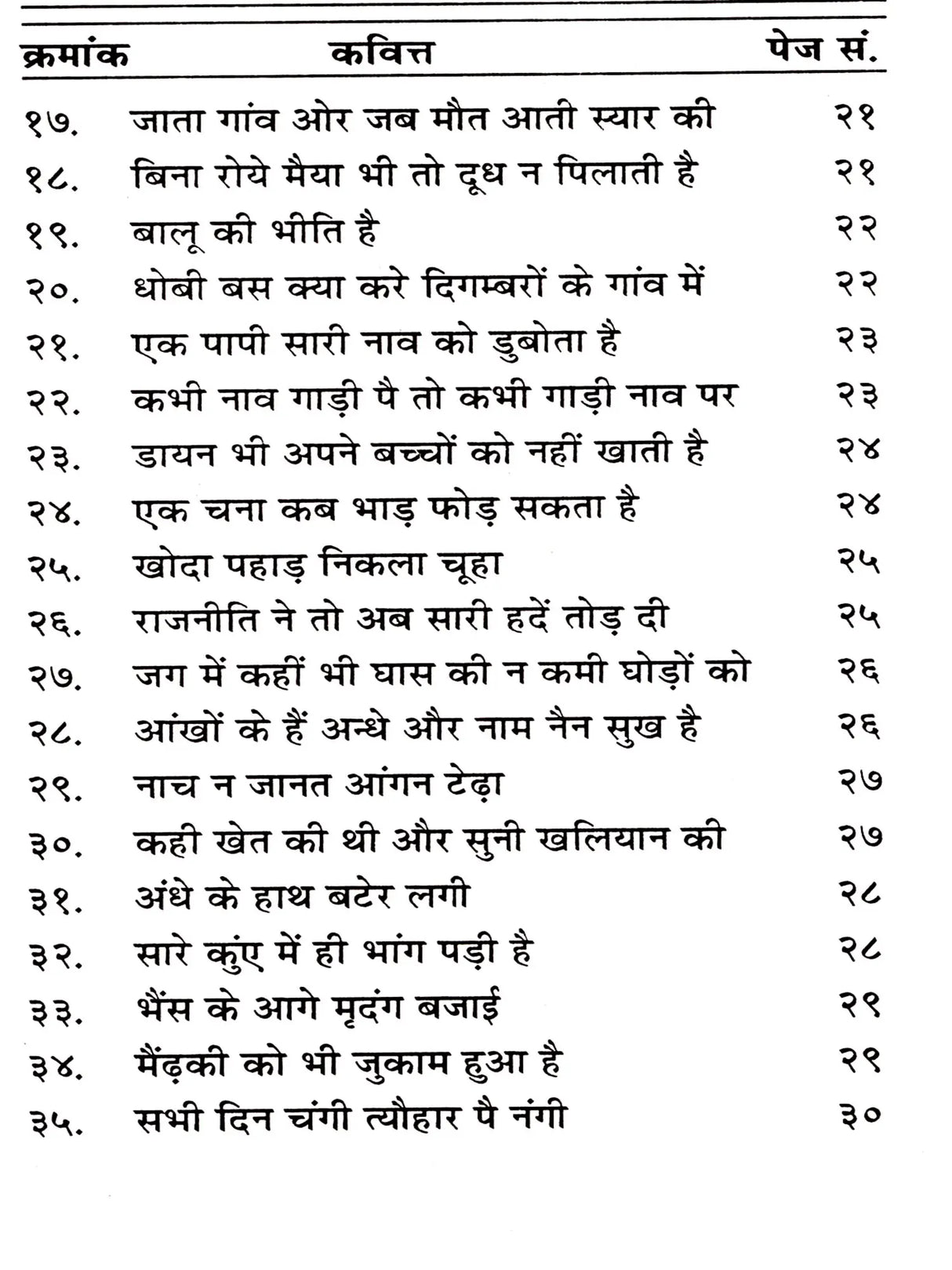 कहावत कवितावली: Kahavat Kavitavali - Retail Maharaj