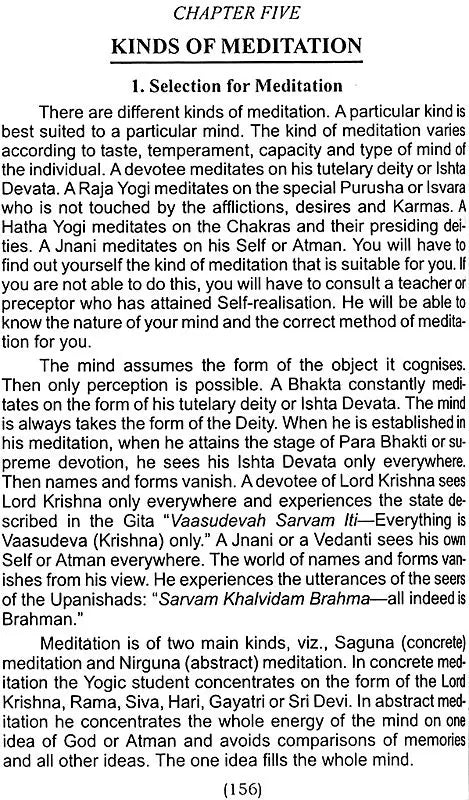 Concentration and Meditation - Retail Maharaj